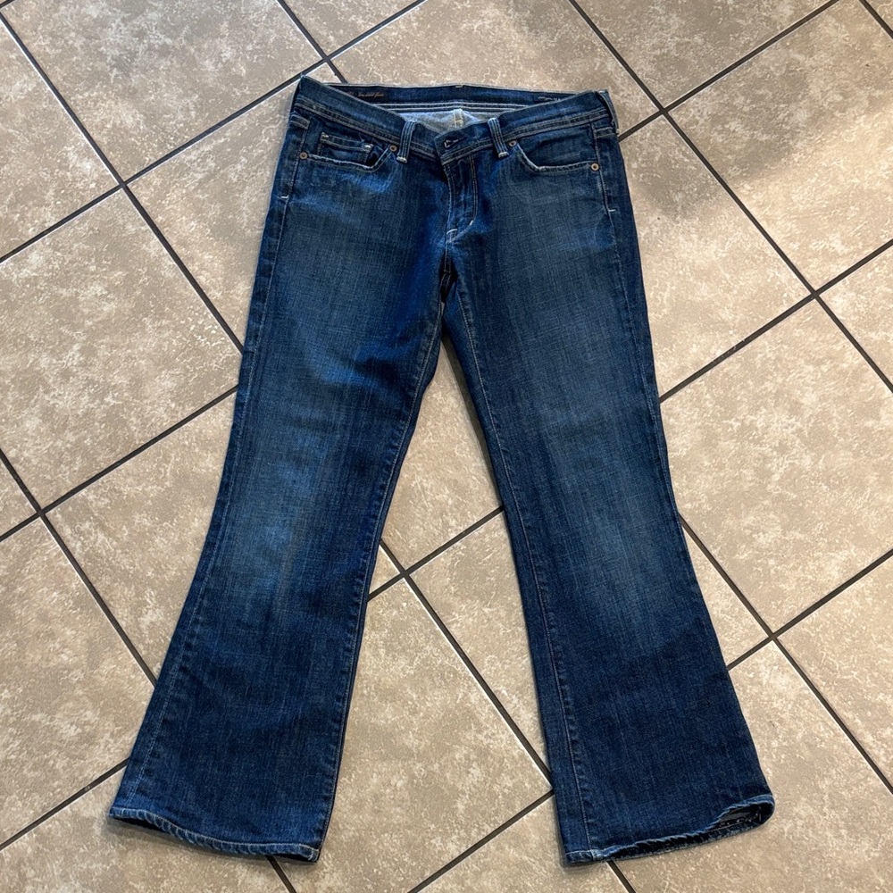 Citizens Of Humanity Indigo flair Leg Jeans Naomi #065 stretch